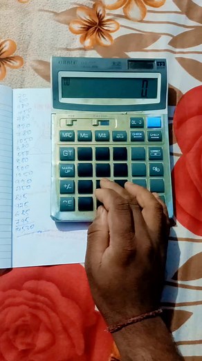Practice makes perfect 😊 #calculator #calculation | Ravi Prasad Shah