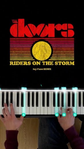 Riders on the Storm | Piano Gamer POV #piano #pianomusic #thedoors