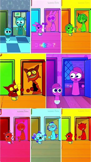 SPRUNKI Incredibox - Coffin Dance Song(COVER) Tiles hop step 💥⚡😍