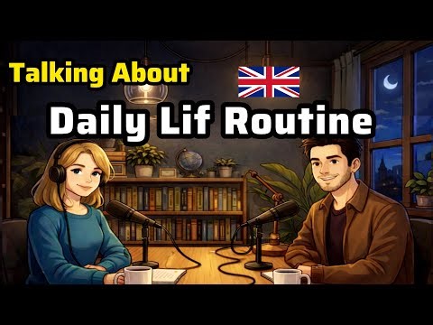 Learn English Conversation: Daily Life Routine & Vocabulary (Complete Practice)