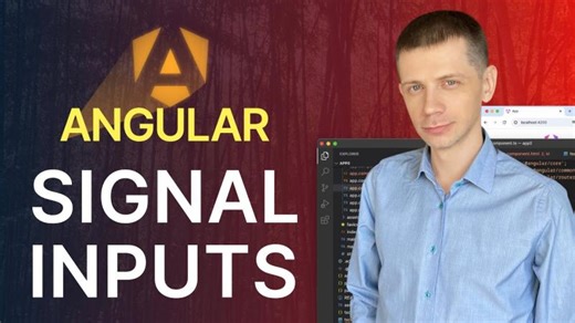 Angular Signal Inputs in 20 Minutes | Igor Sedov