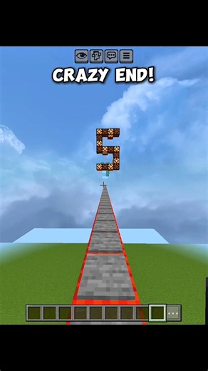Minecraft Crazy End 😵#minecraft #shorts
