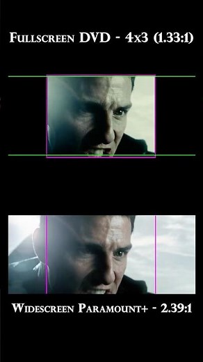 Minority Report: Widescreen vs Fullscreen