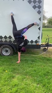 Check out our aerialist Lucia completing the #handstandchallenge We challenge you guys to try at home! Comment your videos below 🤸‍♀️ | Circus Funtasia