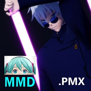 【MMD】GOJO SATORU (.PMX FILE) - ELI Shop - BOOTH