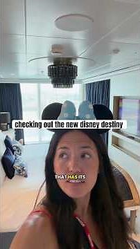 Disney Destiny Cruise Line Ship is Amazing! #disneycruise #disneyvacation #disneycruiseline