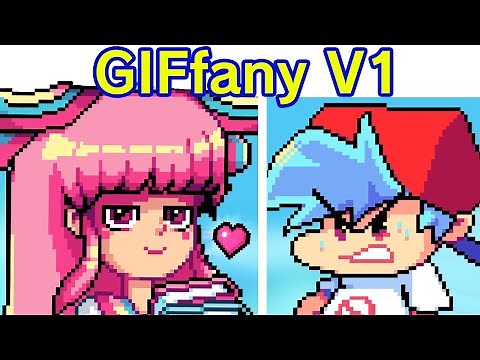 Friday Night Funkin' VS GIFfany V1 FULL Week | Gravity Falls, Yandere Girl & BF (FNF Mod: Romance 7)