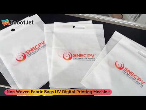 Non woven Fabric Bags UV Digital Printing Machine