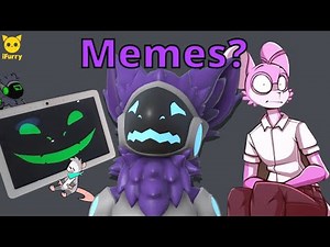 A Protogen Looks at Weird Furry Memes 57
