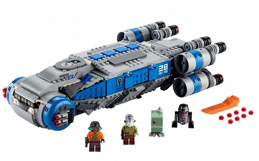 乐高 LEGO 75293 星球大战 抵抗组织 I-TS运输艇 2020速拼评测