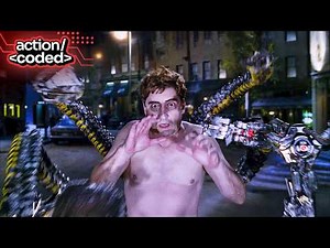 spider-man 2 (2004) - doctor octopus hospital tentacle attack scene