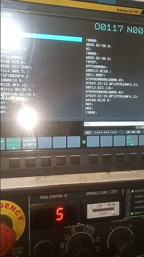 double start thread program cnc fanuc