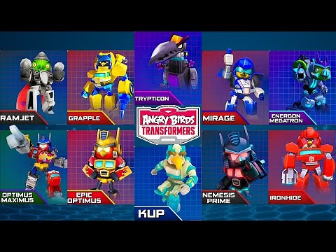 Angry Birds Transformers - Unlock Each Character with 2000 Gems