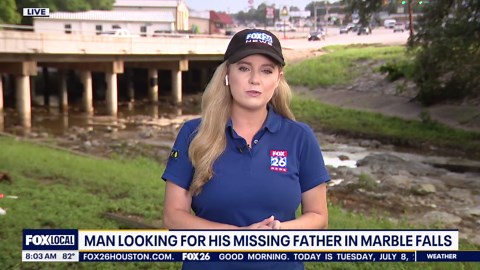 Texas flooding: Man searching for missing father in Marble Falls