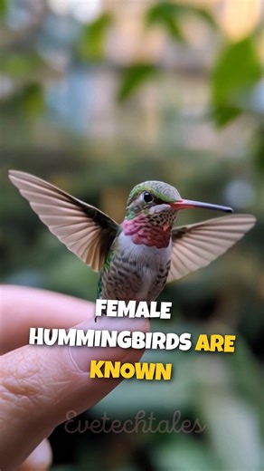 23K views · 2.1K reactions | Discover surprising facts about hummingbird migration — some travel thousands of miles every year! #unwind #animalwelfare #happyvibes #EveTechTales #HailuoAI | Evetechtales | Facebook