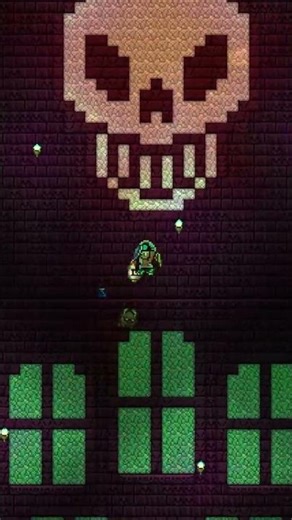 Castle or Ruins? Terraria 1.4.5 Dungeon Entrance #shorts