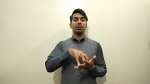 Watch how to sign 'weakness' in American Sign Language.