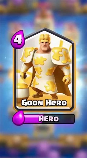 Clash Royale Goon Hero #clashroyale #sora2 #clashroyalememes