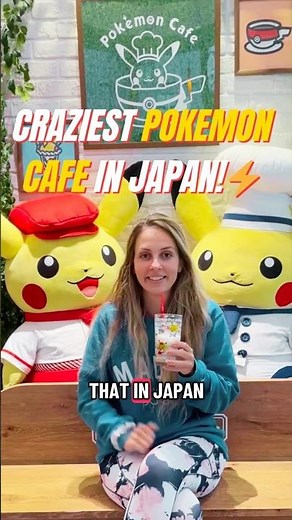 I went to the craziest Pokemon Cafe in Japan!⚡😱