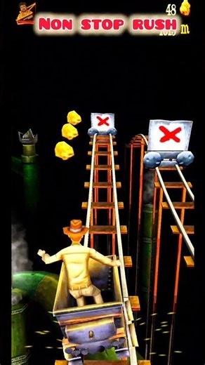 Rail Rush Gameplay – INSANE High Score Run!