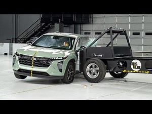 2024 Chevrolet Trax updated side IIHS crash test