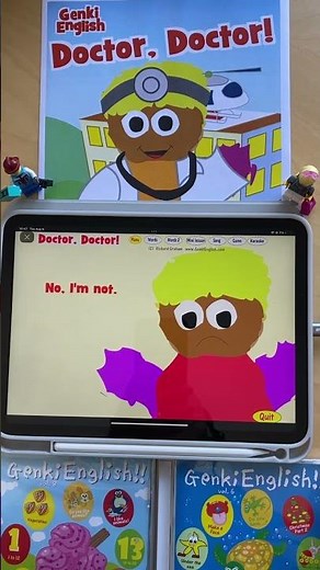 Genki English Lesson 25 : The Doctor, Doctor Song!