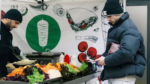 Chelsea Champions League winner, 29, hires kebab truck at last training session