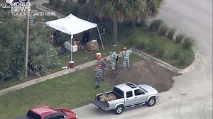 59K views · 491 reactions | DORIAN PREPS: With Hurricane Dorian threatening a Category 4 strike and a state of emergency already declared in Florida, aerial footage shows a massive line of cars in Orlando waiting for sandbags packed by inmates, while shoppers at the Costco in Davie snaked through the parking lot. https://abcn.ws/2ZCMvcd | ABC World News Tonight with David Muir | Facebook