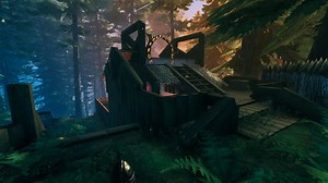 I built a greydwarf farm for greydwarf eyes, wood and stone!