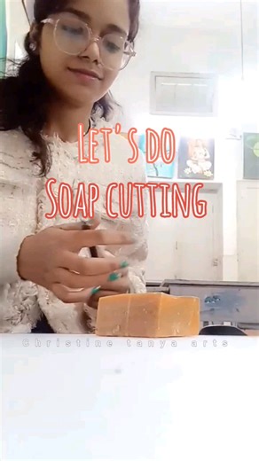 Soap cutting in 3D figure from isometric drawing 🧼🔪