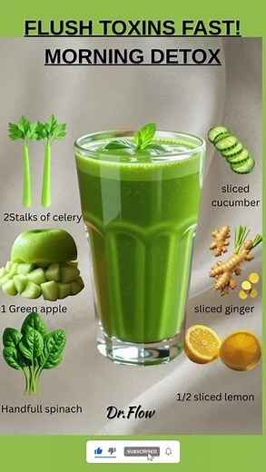 Drink This on an Empty Stomach to Clean Your Colon Naturally! (Fast Morning Detox)