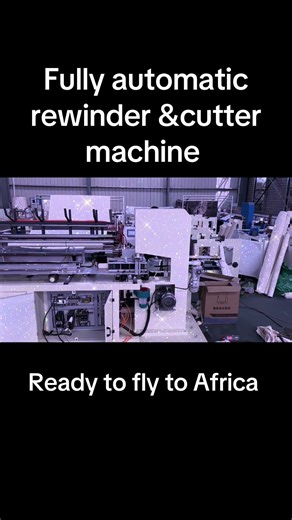 High quality of wall type fully automatic rewinder machine!