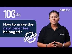 Assign Buddy to New Joiner with HROne