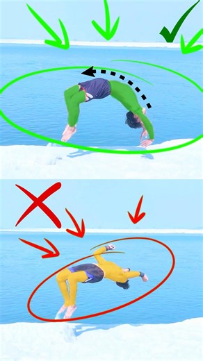 backhandspring tutorial for beginners 😀 #flip #acrobatics #tutorial #stunt #shorts