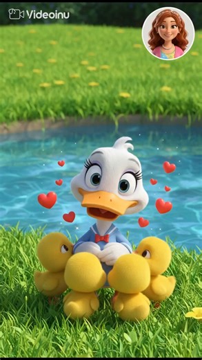 Five Little Ducks 🦆 | Quack Quack Song for Kids 🎶 #shorts