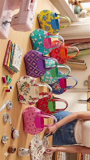 Quick and Simple Small Fabric Bag Sewing Tutorial