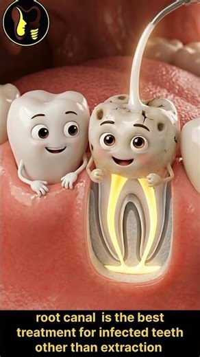 Root canal is the best treatment for infected teeth other than extraction ✨🌟... cosmodent dental