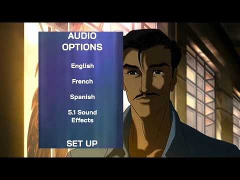 Disney The Invsincible Iron Man 2007 DVD Menu Walkthrough