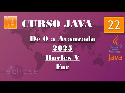 Java Course 2025. Loops V. Loops for II. Video 22