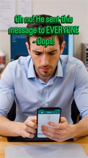 Oh no! An embarrassing message gets sent to the wrong people! #whatsapp #oops #message #funny #gym