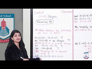 Class 6 - Mathematics - Chapter 5 - Lecture 3 - Exercise 5b (Q1 - Q7) - Allied Schools
