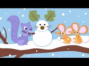Treetop Family Episode #15 | First Snowfall | Cartoon For Children