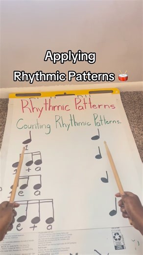 DrummergirlTurps 🥁 on Instagram: "Find the Error! #musicteacher #musicteachers #musicteachersofinstagram #musicteacherlife #elementarymusic elementarymusiceducation elementarymusic musiceducation musiced drumming rudiment drummers rhythmic"