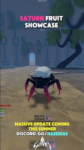 SATURN FRUIT (SHOWCASE) IN HAZE PIECE IS INSANEEE #roblox #onepiece #showcase