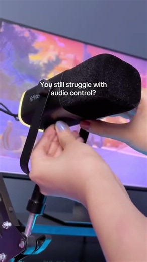 Ahhh, I can do that... Fine I give up, SC8 is great. #fifine #gaming #streamer #gamer #setup