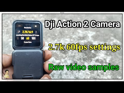 DJI Action 2 Camera: Best 2.7K 60FPS Settings Explained! 📸 | వీడియో క్వాలిటీ అదిరిపోతుంది!