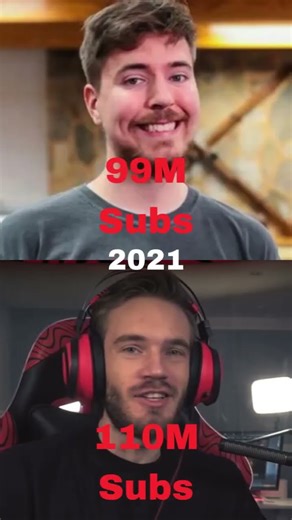 Who More Subscribers @@@ | MrBeast vs PewDiePie #mrbeast #pewdiepie