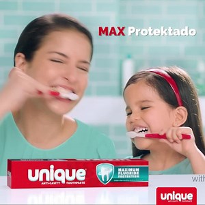 Pag kulang sa protection, madaling masira! UNIQUE toothpaste contains maximum fluoride to help stop cavities before they start! 👌 Head to the supermarkets and grocery stores near you or add to cart here: https://bit.ly/35cDNdT 🛒 | Unique Toothpaste