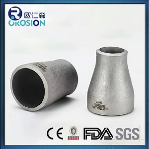 [Hot Item] Accesorios de tubería de acero inoxidable SS304 reductor cónico excéntrico para la industria del agua, petróleo y gas