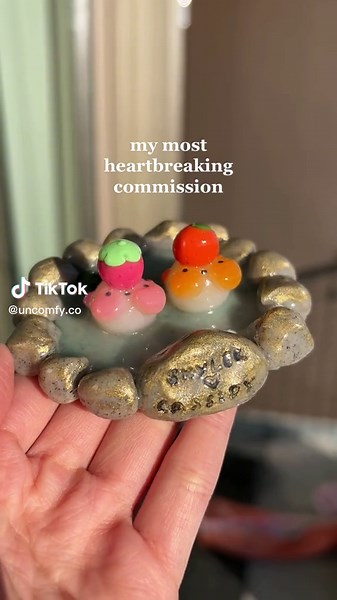 Heartbreaking Polymer Pond Commission